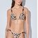 Lida Σετ Μαγιό μπικίνι - Animal print - Τρίγωνο τοπ - Δετό Slip - Lycra - Regular Fit