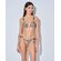 Lida Σετ Μαγιό μπικίνι - Animal print - Τρίγωνο τοπ - Δετό Slip - Lycra - Regular Fit