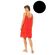 Γυναικείο Beachdress Pink Label -  Φόρεμα - Μαύρο - Regular Fit - Viscose