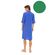Γυναικείο Beachdress Pink Label - Φόρεμα - Sea Green - Regular Fit - Viscose