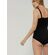 Γυναικείο μαγιό ολόσωμο Dorina Fiji - Μαύρο - Plus Size