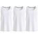 Ανδρικό T-shirt Tommy Hilfiger - Ελαστικό αμάνικο - Λευκό - 3 Pack