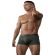 MED Ανδρικό boxer Logan - Χακί με φαρδύ εξωτερικό λάστιχο