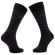 CR7 Ανδρικές κάλτσες - Μαύρες Ριγέ - Βαμβακερές - 4 Pack