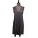 Φόρεμα Γκρι Σκούρο  Claire Katrania - Outwear midi - Viscose