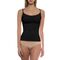 Γυναικείο φανελάκι Walk - Μαύρο Top bamboo με λεπτή τιράντα