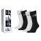 Ανδρικές Κάλτσες Calvin Klein - Logo - Μαύρες & Λευκές - Μακριές - 4 Pack