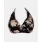 Μαγιό top Τρίγωνο Rock Club - Peony print - Bikini για μεγάλο στήθος - Cup E