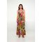 Γυναικείο Beachwear Vamp - Τροπικό print - Maxi Καλοκαιρινό φόρεμα