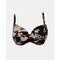 Μαγιό top Rock Club - Peony print - Bikini για μεγάλο στήθος - Cup E