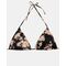 Μαγιό τρίγωνο Rock Club - Peony print - Τοπ Bikini - Plus Size