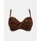 Μαγιό Strapless top Rock Club - Leo print - Bikini για μεγάλο στήθος - Cup D
