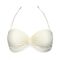 Μαγιό Strapless Rock Club - Λευκό Lurex - Bikini push-up - Cup B