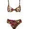 Σετ Γυναικείο μαγιό Naturana - Μπικίνι - Plus size - Animal - Cup D