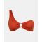 Γυναικείο Μαγιό μπουστάκι Rock Club Terracotta - Τοπ Bikini - Ένας ώμος - Regular Fit - Lycra