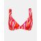 Γυναικείο Μαγιό top Rock Club - Waves print - Bikini για μεγάλο στήθος - Regular Fit - Lycra - Cup C D