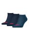 Ανδρικές κάλτσες Levi's - LOW CUT - Μπλε - 3 pack - Regular Fit - Cotton