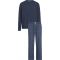 Ανδρική πυτζάμα Calvin Klein - Μπλε - Print Logo - Regular Fit - Cotton