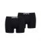 Ανδρικό Boxer Levi's - Fashion λάστιχο -Μαύρο - 2 pack - Regular Fit - Cotton