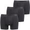 Ανδρικό Boxer Levi's - Fashion λάστιχο - Μαύρο - 3 pack - Regular Fit - Cotton