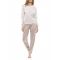 Γυναικεία Πυτζάμα Pink Label - Animal print - Μπεζ - Cotton - Regular Fit