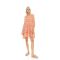 Γυναικείο Beachdress Pink Label -  Εμπριμέ - Mini Φόρεμα - Regular Fit - Viscose