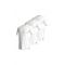 Ανδρικό T-shirt Adidas -Λευκό - Logo - 3 pack - Regular Fit - Cotton