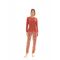 Γυναικεία Πυτζάμα Pink Label - Bronze - Εμπριμέ - Viscose - Regular Fit