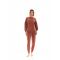 Γυναικεία Πυτζάμα Pink Label - Earth Red - Modal - Regular Fit