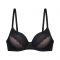 Σουτιέν Dorina BRINLEY - Μαύρο Push Up - Δαντέλα - Cup B - Polyamide - Regular Fit