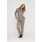 Γυναικεία πυτζάμα Noidinotte - Σατέν Σεμιζιέ - Animal Print - Regular Fit - Polyester