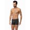 Ανδρικό Boxer Minerva - Sporties - Γκρι - Εσωτερικό Λάστιχο - 3 pack - Regular Fit - Cotton
