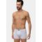 Ανδρικό Boxer Minerva Sporties - Λευκό - Φαρδύ Λάστιχο - Regular Fit - CottonΑνδρικό Boxer Minerva Sporties - Λευκό - Φαρδύ Λάστιχο - Regular Fit - Cotton