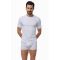 Ανδρικό φανελάκι Minerva Sporties - Λευκό - Κοντομάνικο - 2 Pack - Regular Fit - Cotton