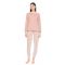 Γυναικεία Πυτζάμα Pink Label - Floral Print - Ροζ - Cotton - Regular Fit