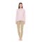 Γυναικεία Πυτζάμα Pink Label - Print - Ροζ - Cotton - Regular Fit