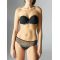 Γυναικείο Strapless σουτιέν Simone Pérèle - Μαύρο - Μεγάλο στήθος - Cup C D E F - Polyester - Regular Fit