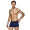 MED Ανδρικό boxer TRAVIS - Μπλε - Μαύρο - Fashion λάστιχο - Regular Fit - Modal