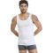 Walk Ανδρικό φανελάκι - Λευκό -Τιράντα - bamboo - Regular Fit