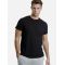 Walk Ανδρικό t-shirt - Μαύρο - Κοντό μανίκι - Cotton - Regular Fit