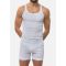 Ανδρικό φανελάκι Minerva - Αμάνικο - Λευκό - Regular Fit - CottonΑνδρικό φανελάκι Minerva - Αμάνικο - Λευκό - Regular Fit - Cotton
