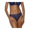Γυναικείο Brazilian MED NORA - Μπλε δαντέλα - Sexy slip - Regular Fit - Polyester