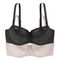 Σουτιέν Dorina Savanna - Μαύρο + Μπεζ - Μεγάλα μεγέθη - 1+1 ΔΩΡΟ - Χωρίς Ενίσχυση - Με Μπανέλα - Cup D - E