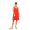 Γυναικείο Beachdress Pink Label -  Φόρεμα - Κόκκινο - Regular Fit - Viscose