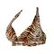Μαγιό τρίγωνο Rock Club Tiger - Animal Print - Τοπ Bikini - Μεγάλο στήθος - Cup E