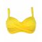 Μαγιό Σουτιέν Strapless Rock Club - Κίτρινο Bikini - Μεγάλο στήθος - Cup D