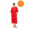 Γυναικείο Beachdress Pink Label - Σεμιζιέ Μακρύ Φόρεμα - Orange - Viscose