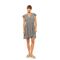 Γυναικείο Beachdress Pink Label -  Φόρεμα - Oil Green - Regular Fit - Viscose