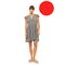 Γυναικείο Beachdress Pink Label -  Φόρεμα - Κόκκινο - Regular Fit - Viscose
