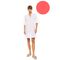 Γυναικείο Beachdress Pink Label -  Φόρεμα με κοφτό κέντημα - Coral - Regular Fit - Cotton